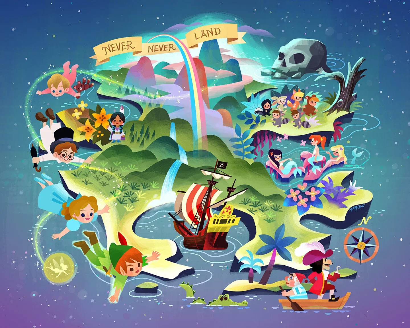 Disney WonderGround Gallery / FineArt — Joey Chou